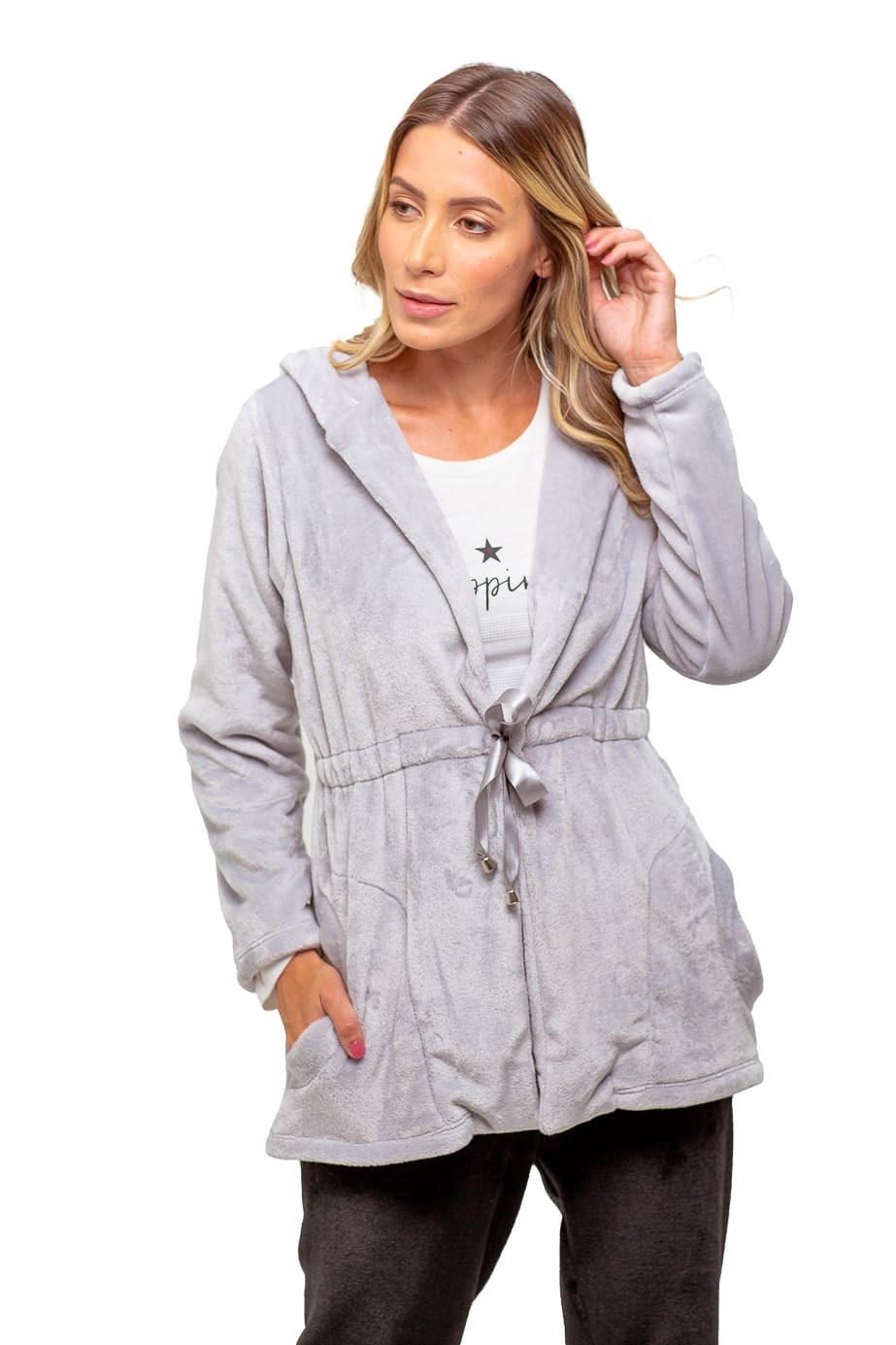 Casaco Parca Feminino Fleece 