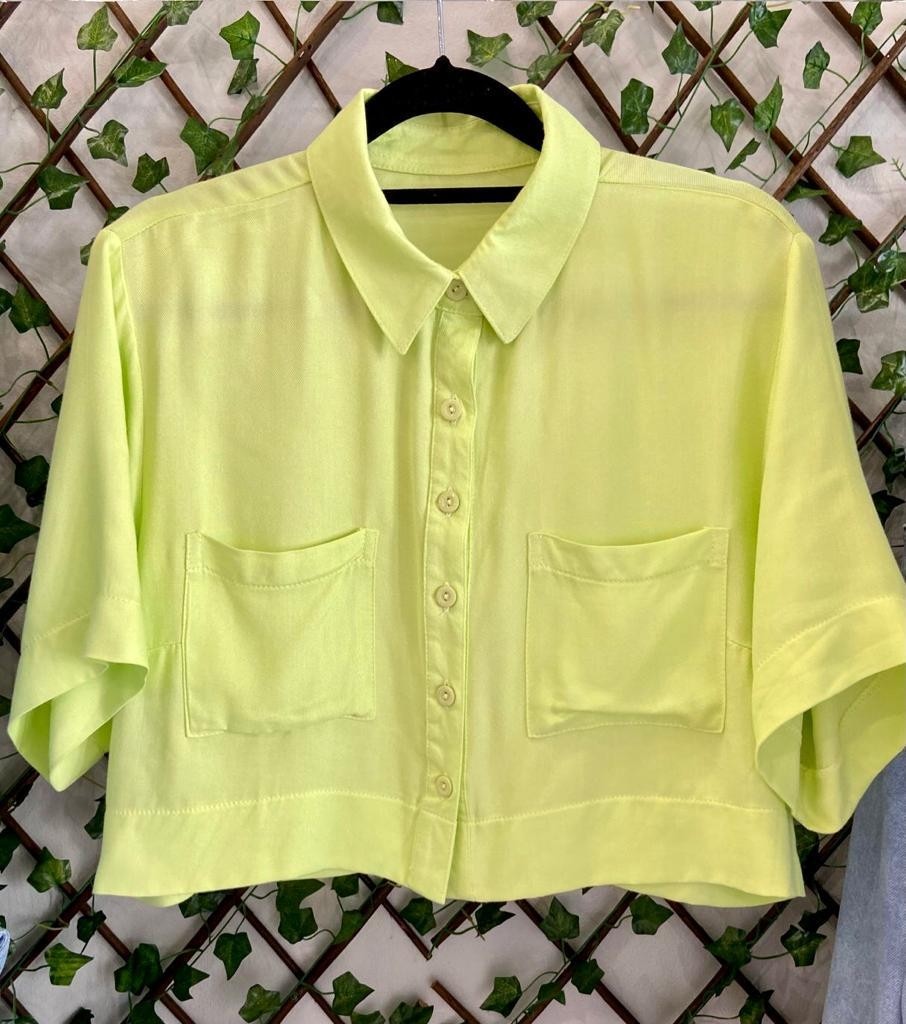 Camisa Cropped Box