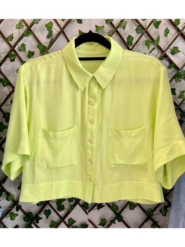 Camisa Cropped Box