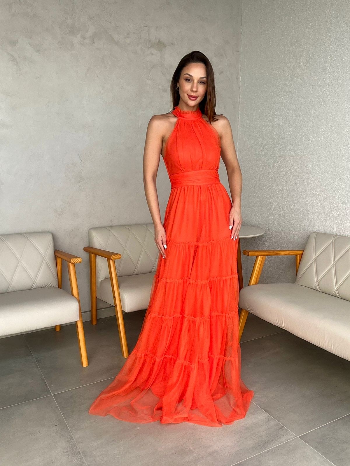 Vestido Longo Cléo