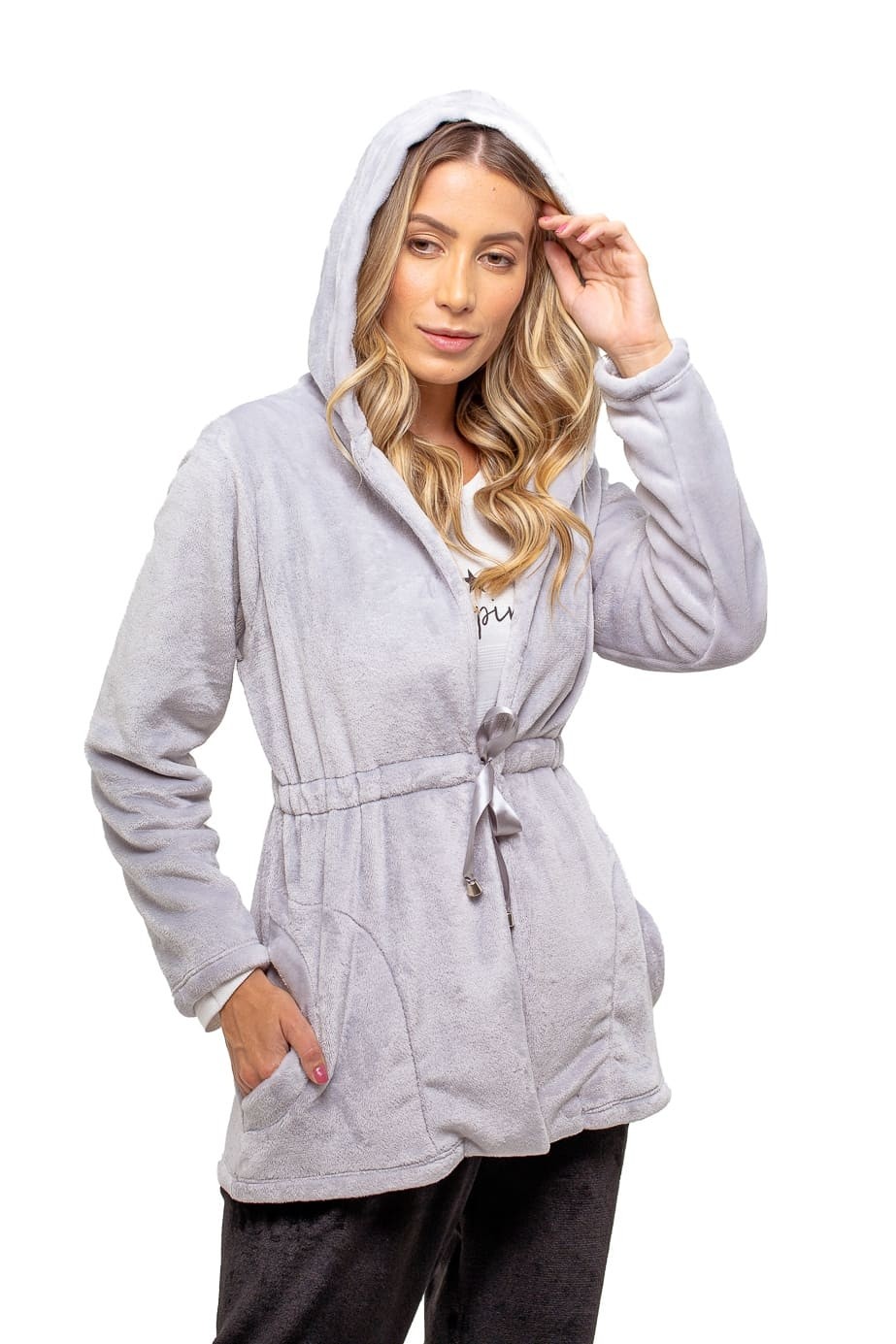 Casaco Parca Feminino Fleece 